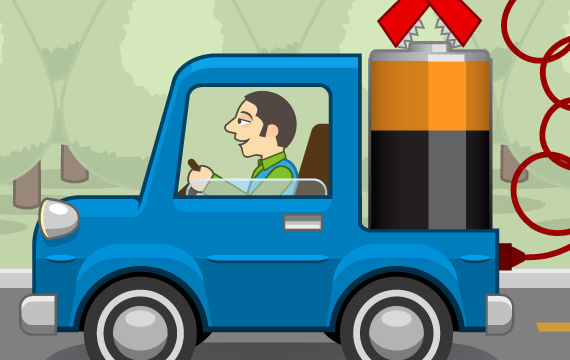Electric Car illustration Electric Car illustration