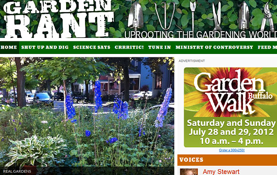 Garden Rant website Garden Rant website
