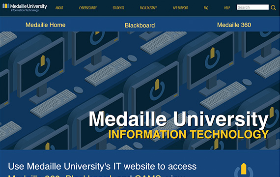 Medaille Colleg Information Technology website Medaille Colleg Information Technology website